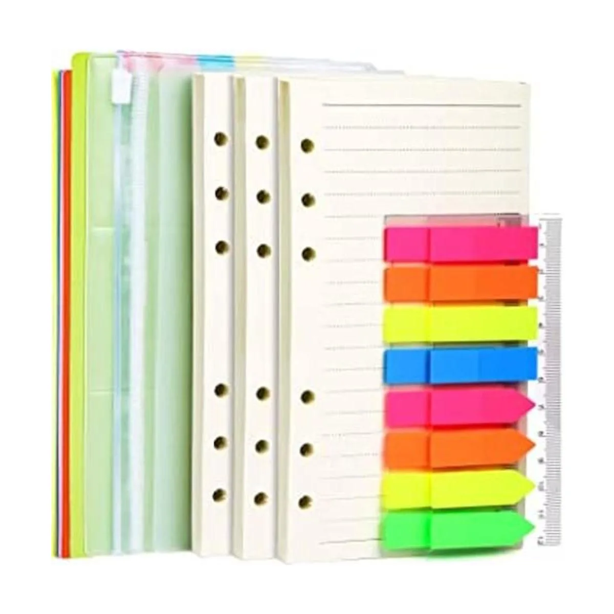 Papel de repuesto A6 paquete de 3 45 piezas A6 de papel_1