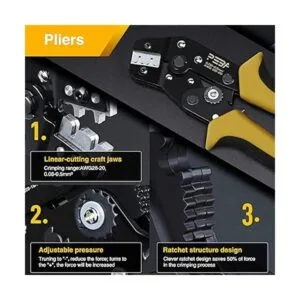 PEBA Kit de herramientas de crimpado JST XH Juego de