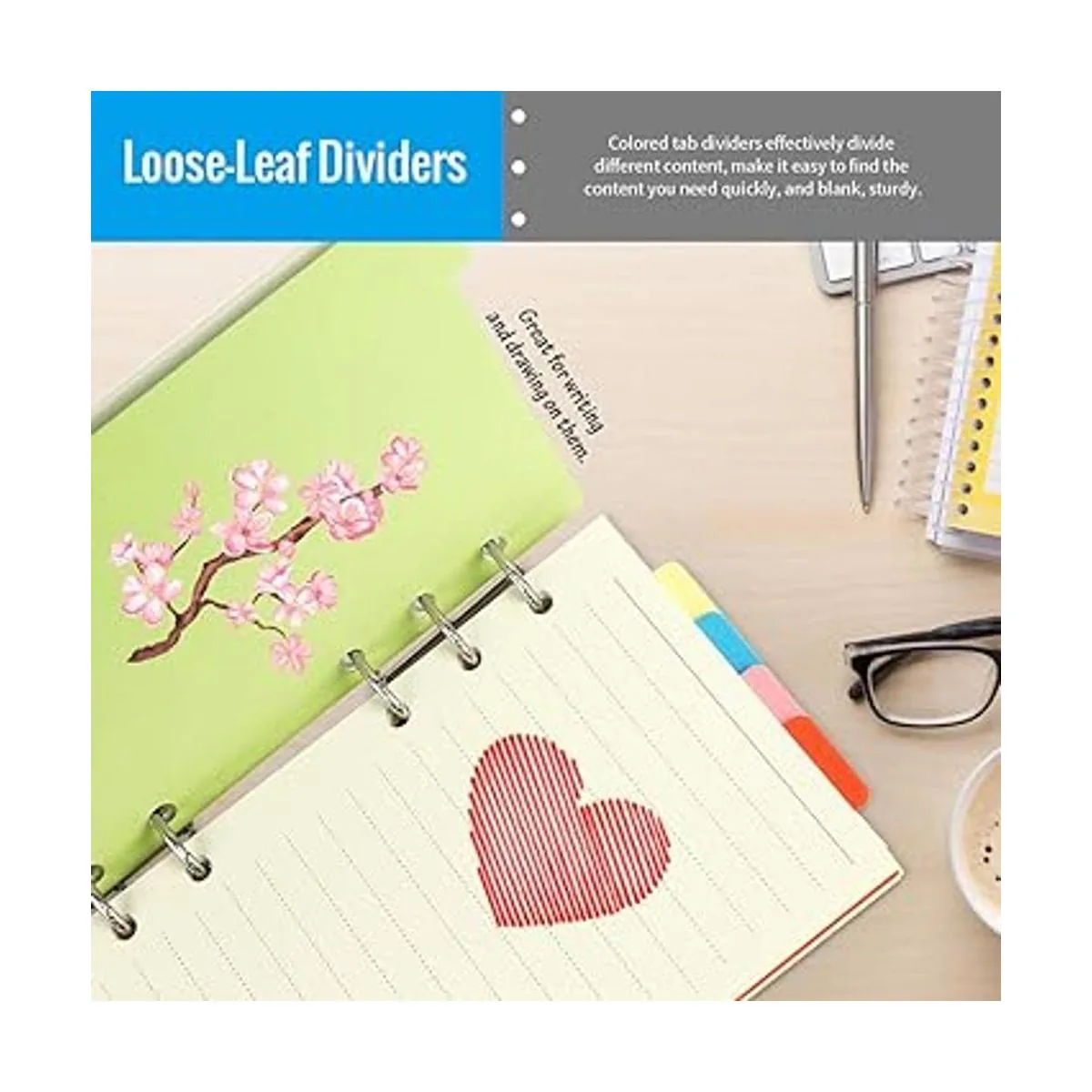 Papel de repuesto A6 paquete de 3 45 piezas A6 de papel_4