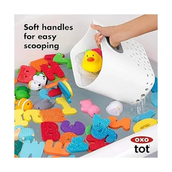 OXO Tot Cubo de juguete de baño de pie_5