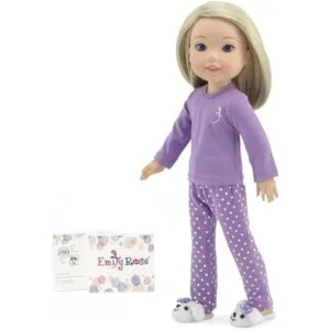 Emily Rose Wellie Wisher Ropa de muñeca de 14 pulgadas