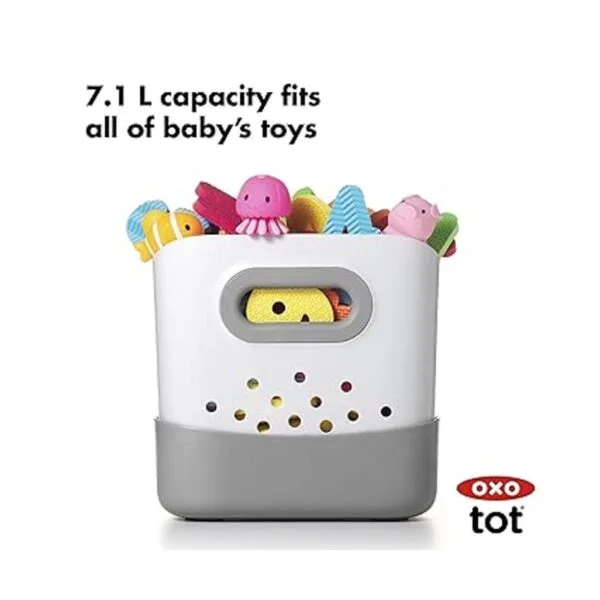 OXO Tot Cubo de juguete de baño de pie_3