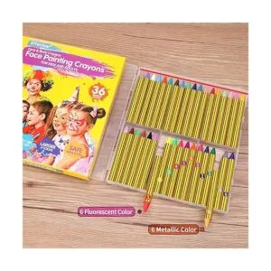 Crayones de pintura facial para niños 36 varillas de