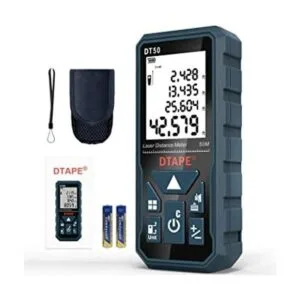 Medidor láser de 165 pies medidor de distancia láser