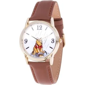 Disney Winnie The Pooh Reloj clásico de cuarzo analógico_1