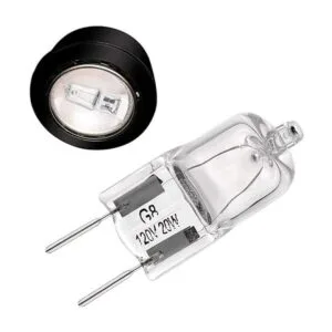 Bombillas G8 de 20 W 120 V halógenas base G8 dos