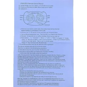 JIARUIXIN Transmisor de control remoto Bluetooth 2.4G para