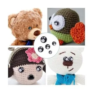 PH PandaHall Ojos de seguridad de resina 100 piezas de