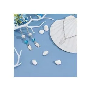 100 colgantes de acero inoxidable 304 de 0.512 in de