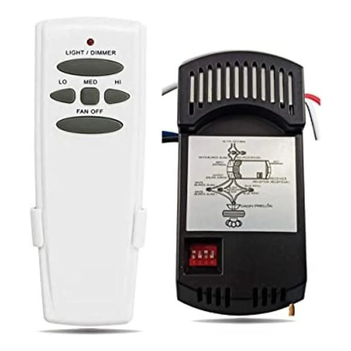 Kit universal de control remoto de ventilador de techo con_1