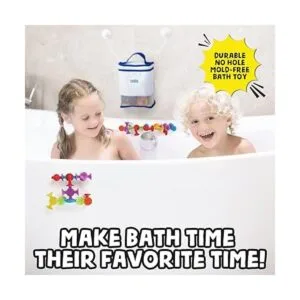 BUNMO Juguetes de baño 24 juguetes de succión_2