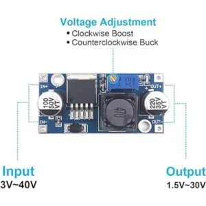 BULVACK Paquete de 10 convertidores DCDC LM2596 módulo_3