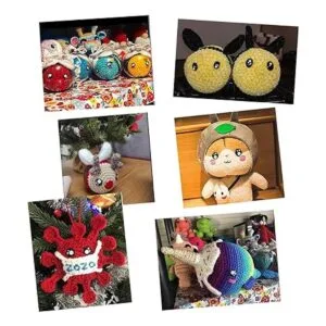 PH PandaHall Ojos de seguridad de resina 100 piezas de