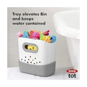 OXO Tot Cubo de juguete de baño de pie_4