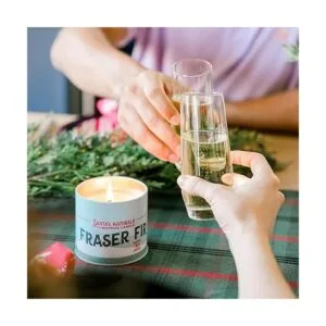 Santas Naturals Fraser Vela de Navidad de abeto_2