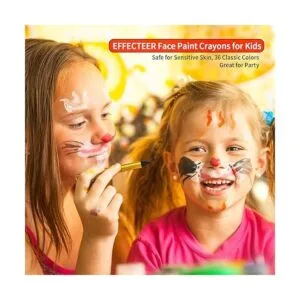 Crayones de pintura facial para niños 36 varillas de