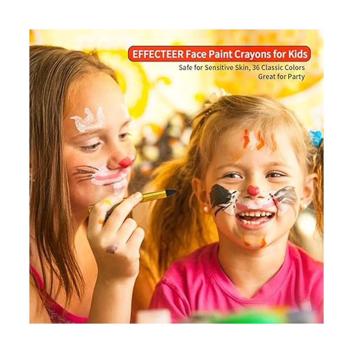 Crayones de pintura facial para niños 36 varillas de