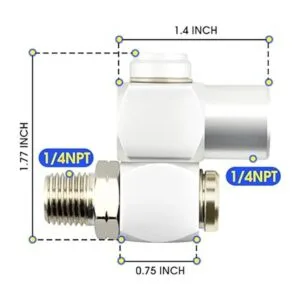 TAILONZ PNEUMATIC 4 piezas de herramientas de aire de 14_2