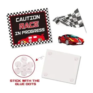 Huray Rayho Suministros de fiesta de cumpleaños de autos_4