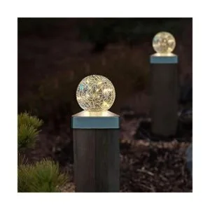 Luces solares para poste Luz para poste al aire libre_6