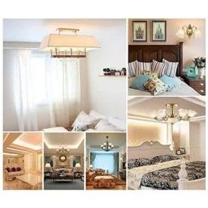 Bombilla LED de candelabro de 6 W de 3000 K color blanco