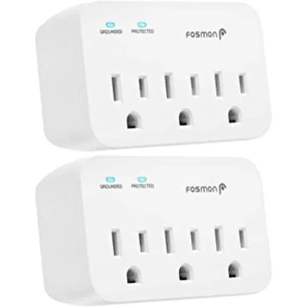 Fosmon Protector de sobretensiones de 3 salidas 2_1