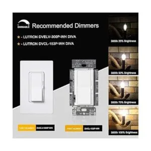 Bombilla LED de candelabro de 6 W de 3000 K color blanco