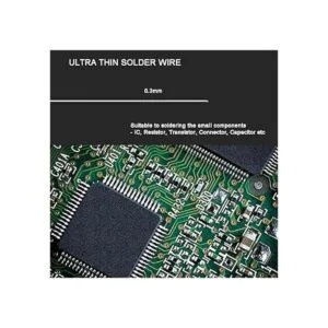 Alambre de soldadura ultrafino 0.012 in Rosin Core Flux_6