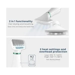 Secador de pelo para mascotas portátil y silencioso 2 en_3