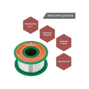 Alambre de soldadura ultrafino 0.012 in Rosin Core Flux_5