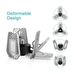 LZHOME Luces LED de garaje luces de techo LED deformables