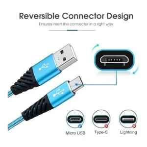 Boenoea Cargador rápido para teléfono Android de 10 pies_4