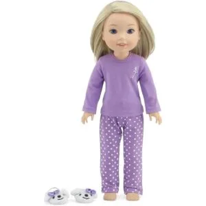 Emily Rose Wellie Wisher Ropa de muñeca de 14 pulgadas