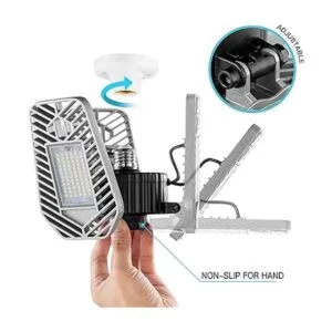 LZHOME Luces LED de garaje luces de techo LED deformables