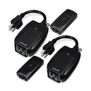Fosmon Enchufe de control remoto inalámbrico 2 unidades_1