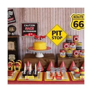 Huray Rayho Suministros de fiesta de cumpleaños de autos_6