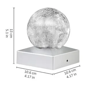 Luces solares para poste Luz para poste al aire libre_3