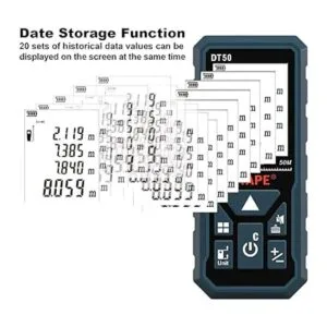 Medidor láser de 165 pies medidor de distancia láser