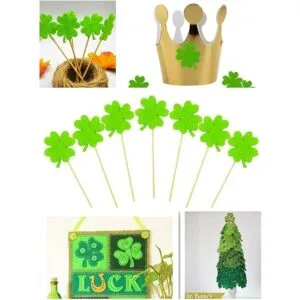 50 piezas de 2 colores surtidos pequeños apliques de_4