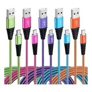 Boenoea Cargador rápido para teléfono Android de 10 pies_1