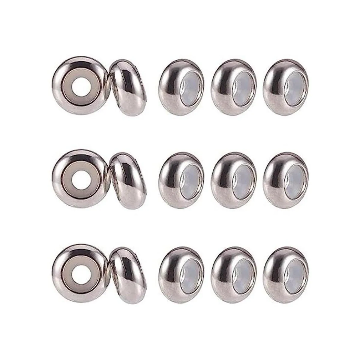 PH PandaHall 35 piezas de acero inoxidable 304