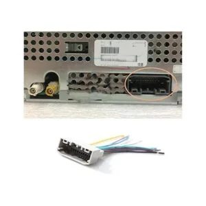 RED WOLF Reemplazo del arnés de cable de radio estéreo de_2