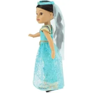 Emily Rose Muñeca de 14 pulgadas 4 piezas joyería de 14_4