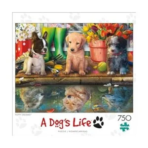 Buffalo Games Puppy Dreams rompecabezas de 750 piezas_2