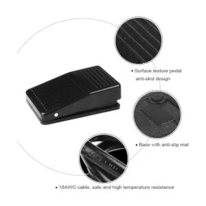 Interruptor de pie controlador de pedal de pedal de