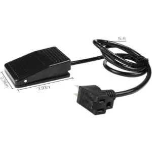 Interruptor de pie controlador de pedal de pedal de