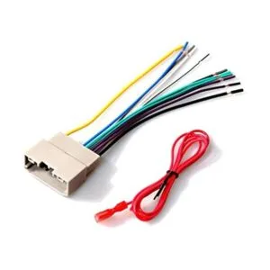 RED WOLF Reemplazo del arnés de cable de radio estéreo de_1