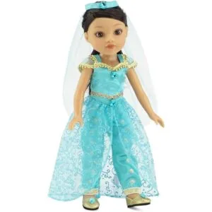 Emily Rose Muñeca de 14 pulgadas 4 piezas joyería de 14_1