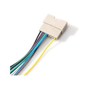 RED WOLF Reemplazo del arnés de cable de radio estéreo de_5