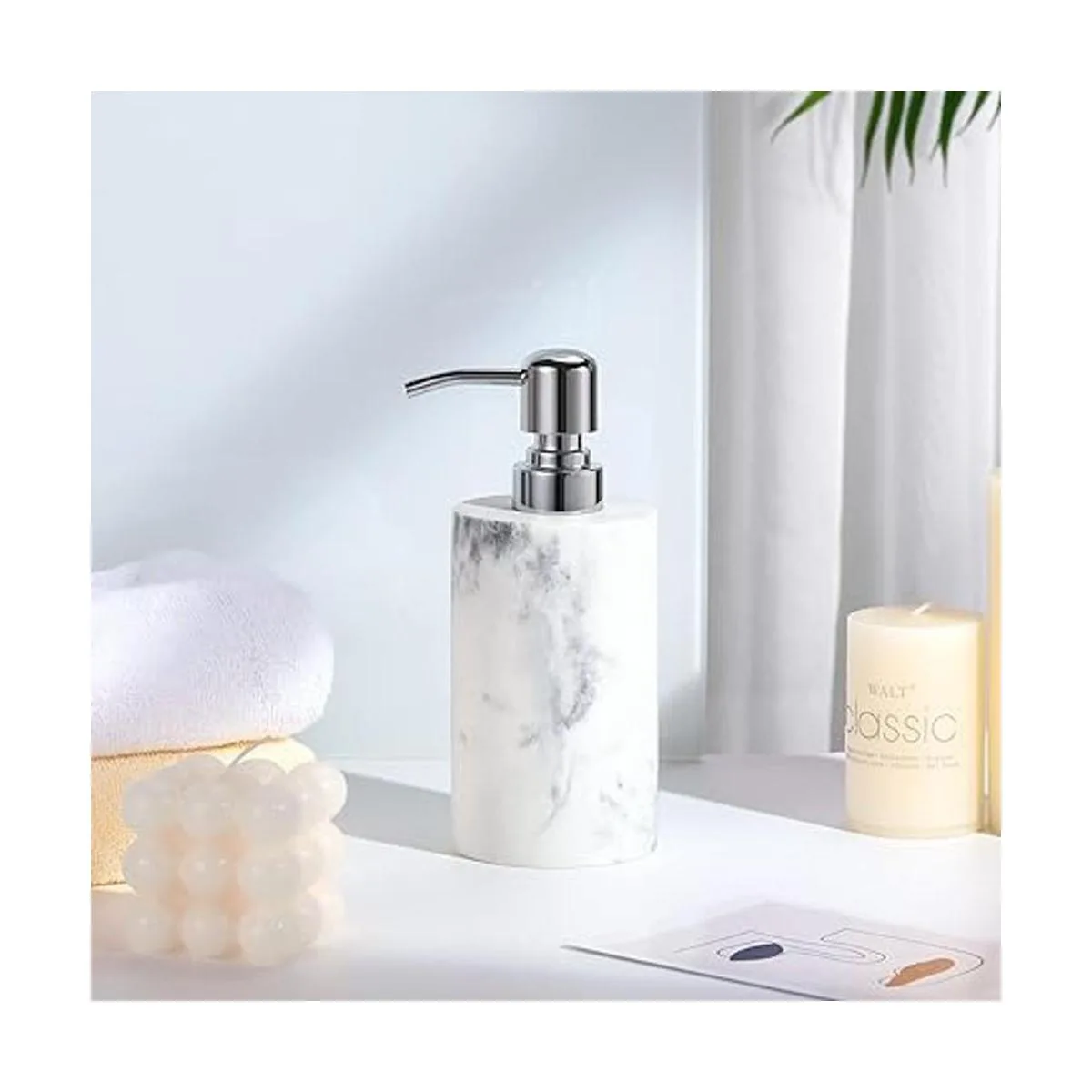 Luxspire Dispensador de jabón botella dispensadora de_3